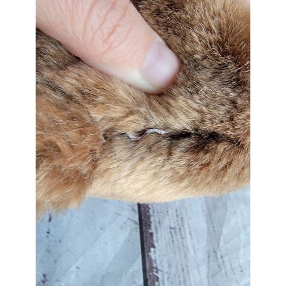 Vintage Gund 1980 SNUFFLES Bear Brown Tan 7in Plush Stuffed Animal Toy - Picture 6 of 7